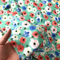 Verão Pequena Flor Rayon Normal Impresso